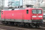 Der (B)renntrabbi 112 164-9 rangiert Lz in Dsseldorf HBF am 20.03.2010