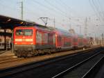 112 138 mit einem Regionalexpress am 03.03.2011 in Stendal.