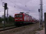 112 139 kommt mit RB auch Salzwedel am 06.05.2012 in Stendal an.