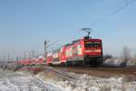 Kaiser Otto am 08.12.2012 auf seiner letzten groen Fahrt, der Magdeburg-Berlin-Express wurde zum Fahrplanwechsel eingestellt. Der Sonderzug, gezogen von 112 139, fuhr von Magdeburg zum Striezelmarkt nach Dresden. Das Foto entsand in Zeithain.