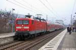 112 183 mit dem RE5 (RE 18510) von Falkenberg(Elster) nach Berlin Hbf (tief) in Berlin-Lichterfelde Ost.