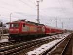 Am 17.03.2013 fuhr 112 138 auf der RE 20 in Stendal.Uelzen->Salzwedel->Stendal->Magdeburg->Halle/Saale.