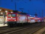 Am 23.12.2013 kam 112 169 mit dem RE 17622 von Halle/Saale nach Stendal und fuhr weiter nach Uelzen.