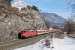 113 268 mit CNL 1319 am 03.03.2012 bei Jenbach.