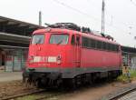 113 267–9(DB AutoZug GmbH)abgestellt im Rostocker Hbf.19.05.2013  