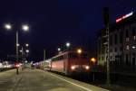 Die Parade der alten Damen in Magdeburg Hbf geht weiter: Heute hatte 113 267-9 die Ehre, den IC 2239 nach Leipzig zu befördern (28.12.2013). 