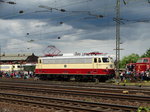 TRI E10 1309 (113 309) am 18.06.16 in Koblenz von einen Gehweg aus fotografiert