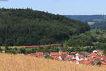 114 035? mit der RB15521 (Wächtersbach-Frankfurt(Main)Hbf)) bei Wirtheim 18.7.21