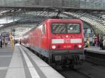 114 005-2 mit RE 38111 von Magdeburg Hbf Richtung Frankfurt(Oder)kurz nach der Ankunft im Berliner Hbf.(10.07.10)