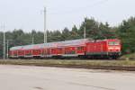 114 032 mit dem RE 3 nach Wnsdorf-Waldstadt am 02.10.2010 in Eberswalde