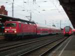 Am 31.10.2013 kam 114 035 mit dem RE 17622 von Halle/Saale nach Stendal und weiter nach Uelzen.
