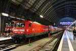 Mit einem Nahverkehrszug stand am 22.11.2014 die Frankfurter 114 021 in Frankfurt (Main) Hbf.