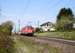 115 198 mit PBZ 2461 nach München in Salach am 1.4.2017.