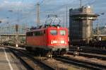 115 152 hat am 31.05.08 im Mnchner Hbf Bereitstellungsdienst