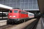 115 509-2 mit IC in Mnchen Hbf am 30.05.2009