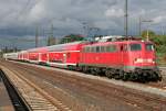 Die 115 459-0 zieht den PbZ 2471 von Dortmund nach Frankfurt durch Oberhausen HBF am 31.07.2011 Gru an de Tf!
