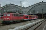 115 278-4 ist mit einem Pbz am 19.07.2012 in Leipzig Hbf