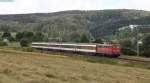 115 114-1 mit dem IC 280 (Zrich HB-Stuttgart Hbf) in Mhringen 22.7.12