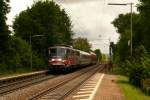 115 509 mit ihrem berschaubarem Pbz 2459 nach Basel am 30.5.13 in Gundelfingen.