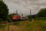 115 114 mit dem Pbz 2458 nach Basel Bad Bf. 8.8.13 