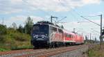 115 509 hatte am 01.10.13 den PbZ 2466 Leipzig-Berlin am Haken.