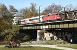 115 448 am 01.11.16 auf der Braunauer Brücke in München