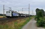 Nach Railpool und EVB folgte noch Lokomotion in Form der Zebralok 139 177-0 mit ihren Nobelkarossen auf dem Weg nach Bremen (06.08.10 Dedensen-Gmmer)