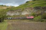 Die letztgebaute Kastenzehner 110 287 bzw 139 287 am 13.10.11 bei Himmelstadt/Main