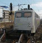 139 558-1 von Railadventure war am 28.01.2013 im Hauptbahnhof Mannheim abgestellt.