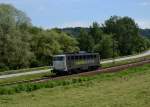 139 558 als Lz nach Straubing am 15.06.2013 bei Pleinting.