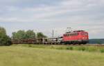 Am 12.Juni 2013 war DBSR 139 132 mit einem leeren Autozug bei Elze(Han) auf der NSS Richtung Sden unterwegs.