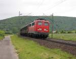 Der  Henkel-Zug  wurde am 23.05.2013 von 139 287-7 in Richtung Sden bespannt.