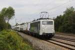 139 558 berfhrt am 21.09.2013 den Vectron 193 821 und einen TCDD Velaro unter der Zugnummer 32737 Richtung sterreich. Aufgenommen bei Haar.