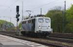 X-Mal auf diversen Bildern gesehen, aber nie im Original. Heute am 23.04.2013 kam es dann mal anders: 139 260-4  Locomotion  kam schön sauber und mit gemäßigter Fahrt durch Köln-West, von Ehrenfeld aus in Richtung Deutz.