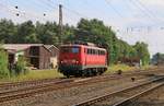 140 716-2 als Tfzf in Richtung Verden(Aller). Aufgenommen in Eystrup am 22.07.2015.