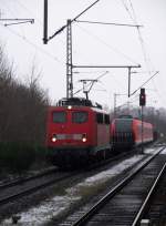 140 792 durchfhrt Braunschweig mit einem Alstorm Triebwagen in Richtung Osten (18.3.2008)