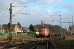 140 002 mit ein paar Flachwagen bei Hmelerwald