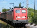 Am 27.August 09 durchfuhr die 140-590 den Bahnhof Lehrte mit einem Gterzug von Seelze Rbf nach Fallersleben. Am spten Nachmittag kam sie mit einer anderen Leistung zurck.
