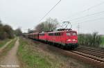 Einfach nur schn! 140 810-3 + 140 857-4 mit einem Kohlezug gen Hamburg (Ahlten 08.04.10)