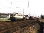 140 668-5 mit Gterzug bei Bruchmhlen am 05-02-2000.