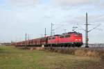 140 858-2 & 140 861-1 bei Porz(Rhein) am 03.01.2014