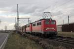 140 791-5 & 140 850-9 bei Porz Wahn am 26.02.2014