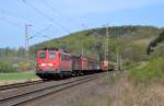 140 291 mit EK 53735 Hannover-Linden - Göttingen Gbf am 24.04.2015 bei Salzderhelden