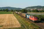 140 018-3 am 24.07.2008 bei Großsachsen Heddesheim in Richtung Mannheim Rbf.