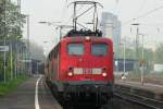 Die 140 815-2 durchfuhr in DT Bonn Beuel am 14.04.2009