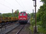 Die 140 070-4 kam am 25.05.2010 Solo durch Eilendorf.