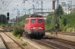 140 537-2 als Tfzf am 30.07.2010, Mnchen Heimeranplatz.