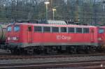 Die 140 432-6 steht mit 140 003-5 und 140 423-5 ber das gesamte Wochenende abgestellt in Aachen West am 06.11.2010