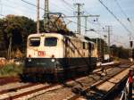 140 169-4 auf Bahnhof Bad Bentheim am 18-10-1997.