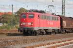 DB 140 172-8 Kommt am 14.10.2011 durch Buchholz(Nordheide) Gefahren.